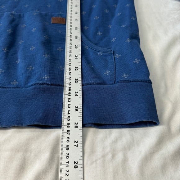 G-Star RAW Originals Women's Long Sleeve Button V-Neck Pullover Hoodie Blue M - Picture 13 of 16